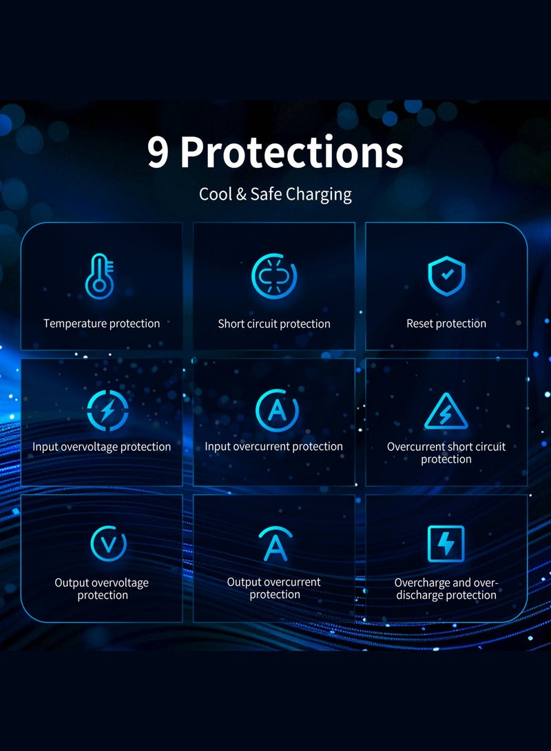 G-Tab MINI50 5000mAh Magnetic Power Bank | 20W Fast Charging | Slim Portable MagSafe Wireless Charger with Cable | Compatible with iPhone & Android - Image 5